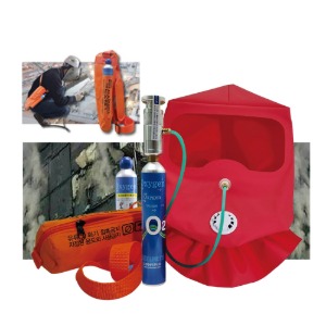 Escape O2-A 질식대피용 산소공급기 밸트형